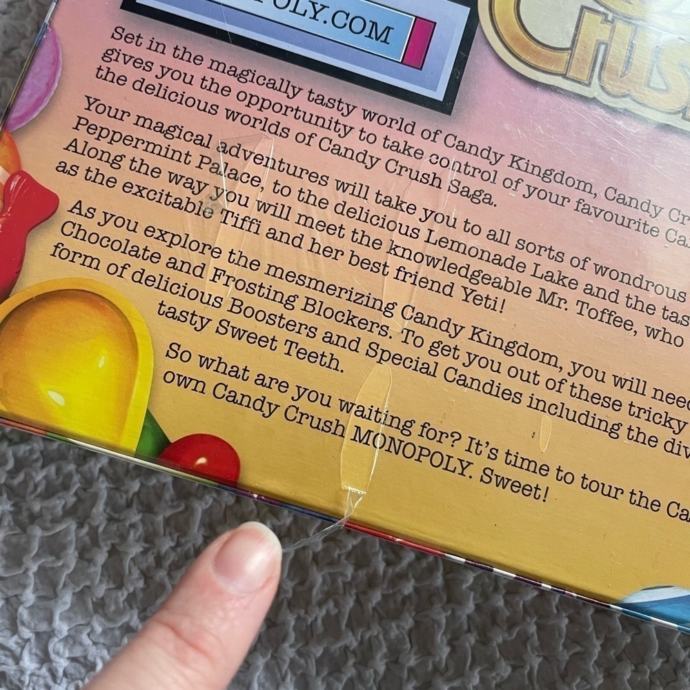 NEW Monopoly Candy Crush Board Game Sealed - Picture 3 of 4